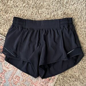 Lululemon Hotty Hot Short in Black Womens 8